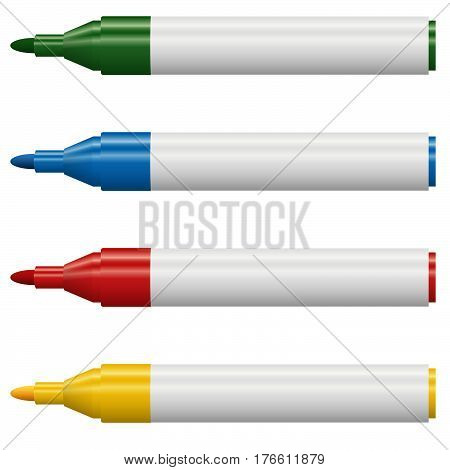 Highlighters Opened - 4 Colors
