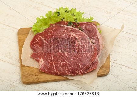 Raw Beef Schnitzel