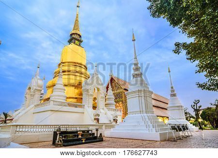 Chiang Mai, Thailand: Wat Suan Dok Chedis