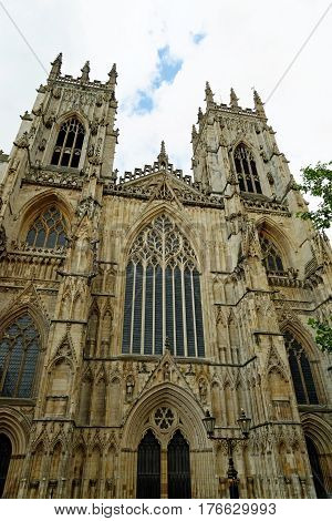 The Cathedral And Metropolitical Church Of St Peter In York England.