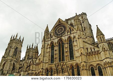 The Cathedral And Metropolitical Church Of St Peter In York England.