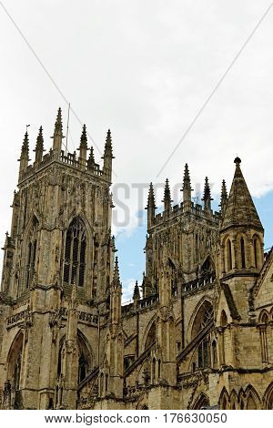The Cathedral And Metropolitical Church Of St Peter In York England.