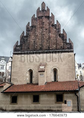 The Old-New Synagogue in Prague, Czech Republic