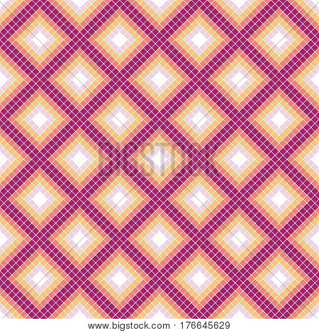 Seamless Vector Decorative Geometric Pattern. Ethnic Endless Background With Ornamental Decorative E