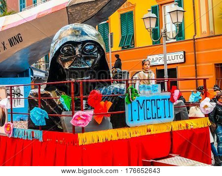 Hdr Carnival Celebrations In Loano
