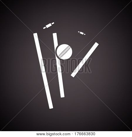 Cricket Wicket Icon