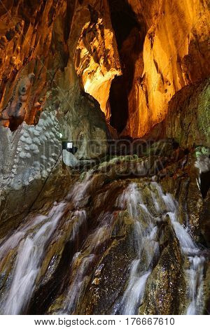 KUALA LUMPUR, 10 JANUARY 2017 - Batu Caves in Kulala Lumpur, Malaysia, Asia