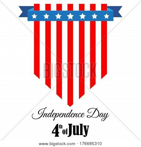 July fourth, United Stated independence day greeting