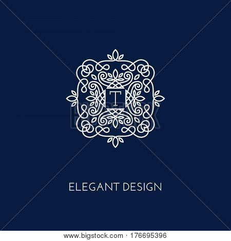 Monogram Design Template
