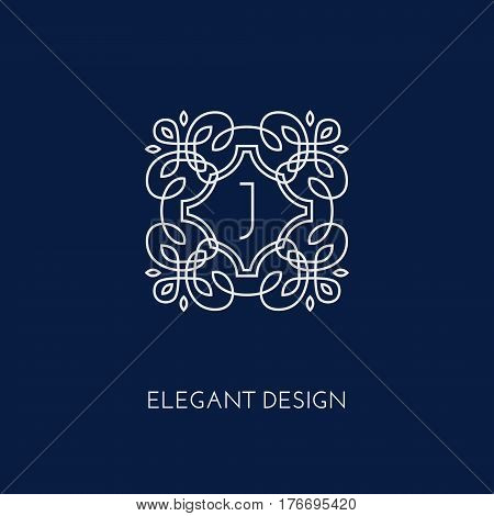 Monogram Design Template