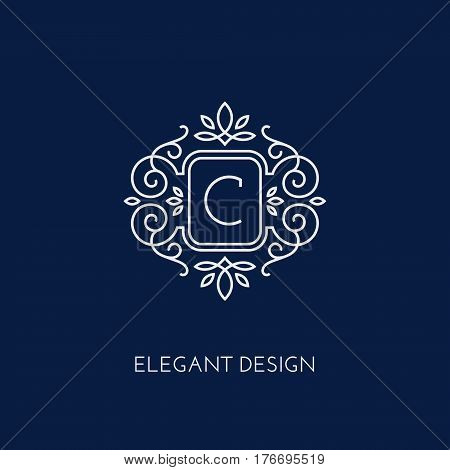 Monogram Design Template