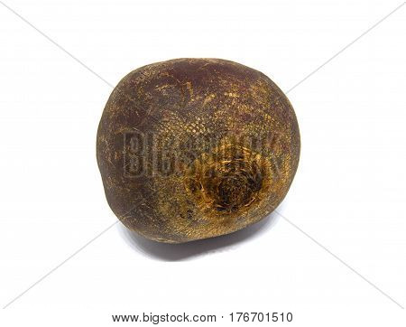 Fresh red Beet isolated on a white background