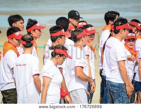 Young People Playing A Team Sport Game