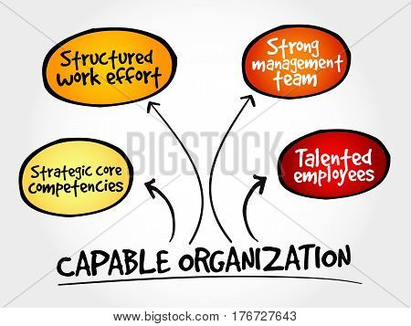Capable Organization, Strategy Mind Map