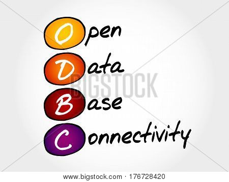 Odbc Open Database Connectivity