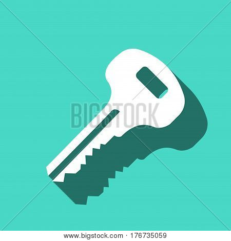key icon stock vector illustration flat design