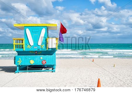 South Beach In Miami, Florida