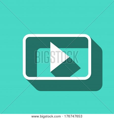 video icon stock vector illustration flat design