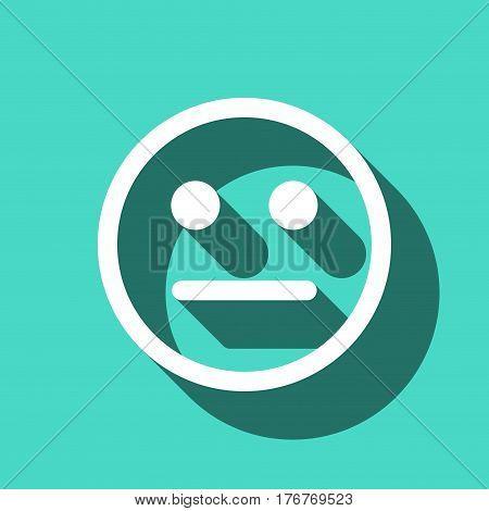 Smile icon stock vector illustration flat design