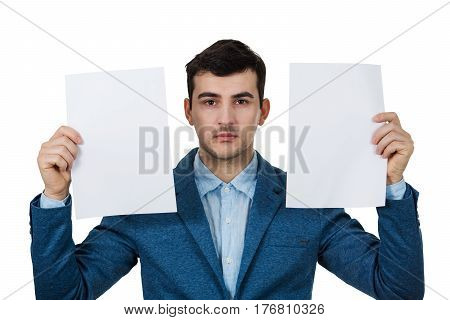 Depressed Businessman