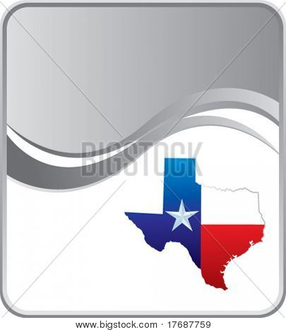 icono de estado de Lonestar en fondo de plata