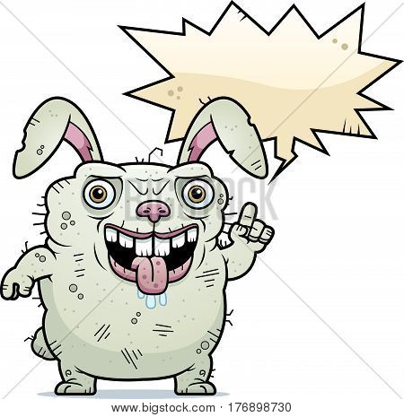 Ugly Bunny Talking