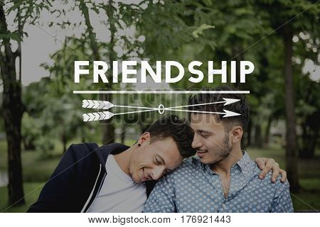 Gay Couple Love Smitten Affection Words