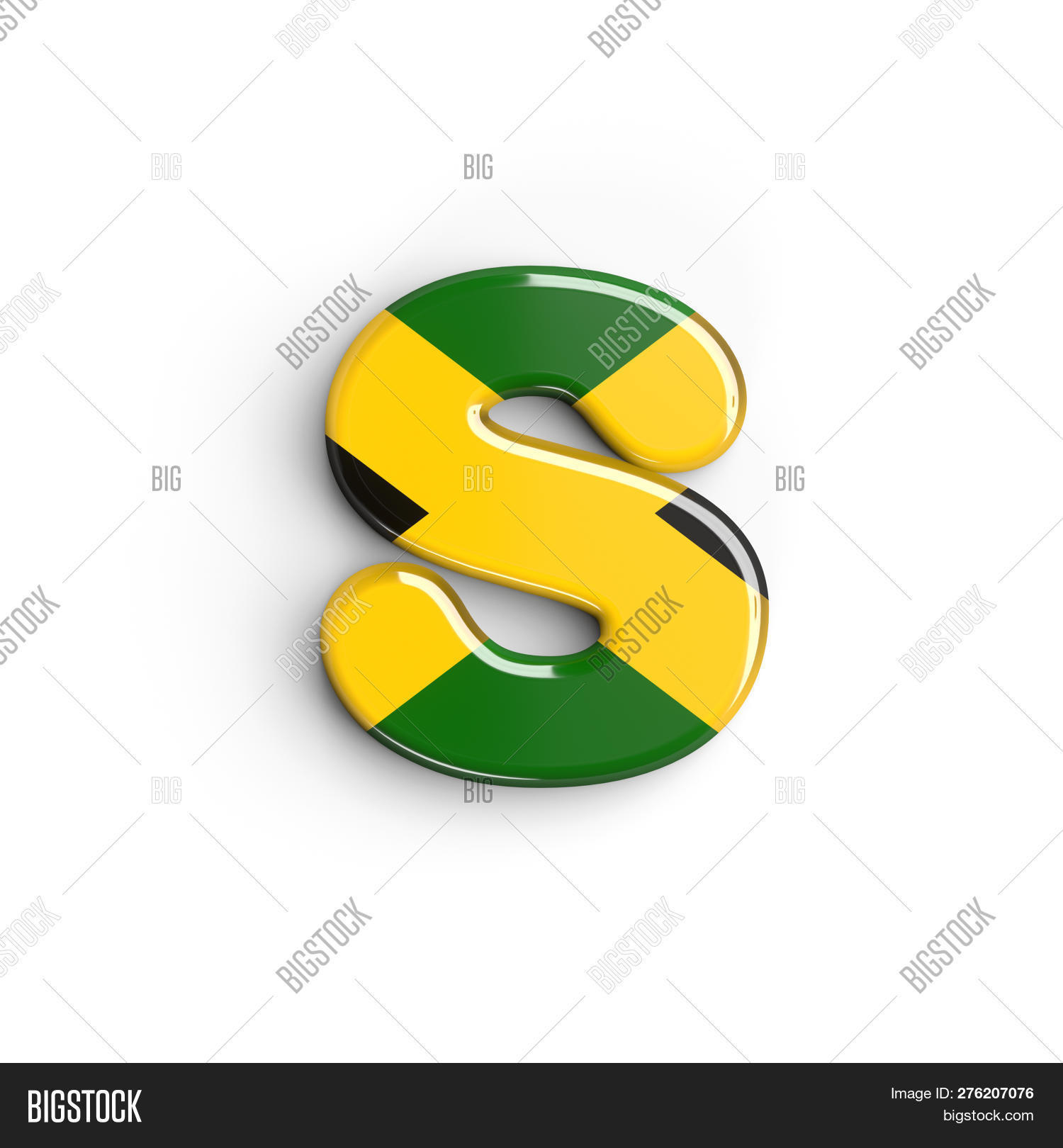 Jamaica Letter S Image Photo Free Trial Bigstock
