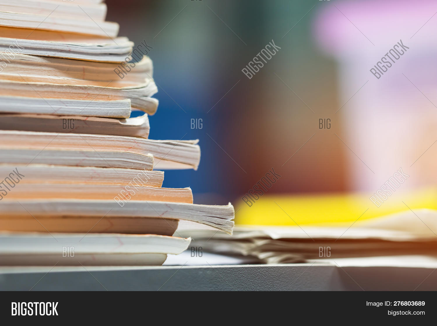 Stack Report Paper Image & Photo (Free Trial) Bigstock