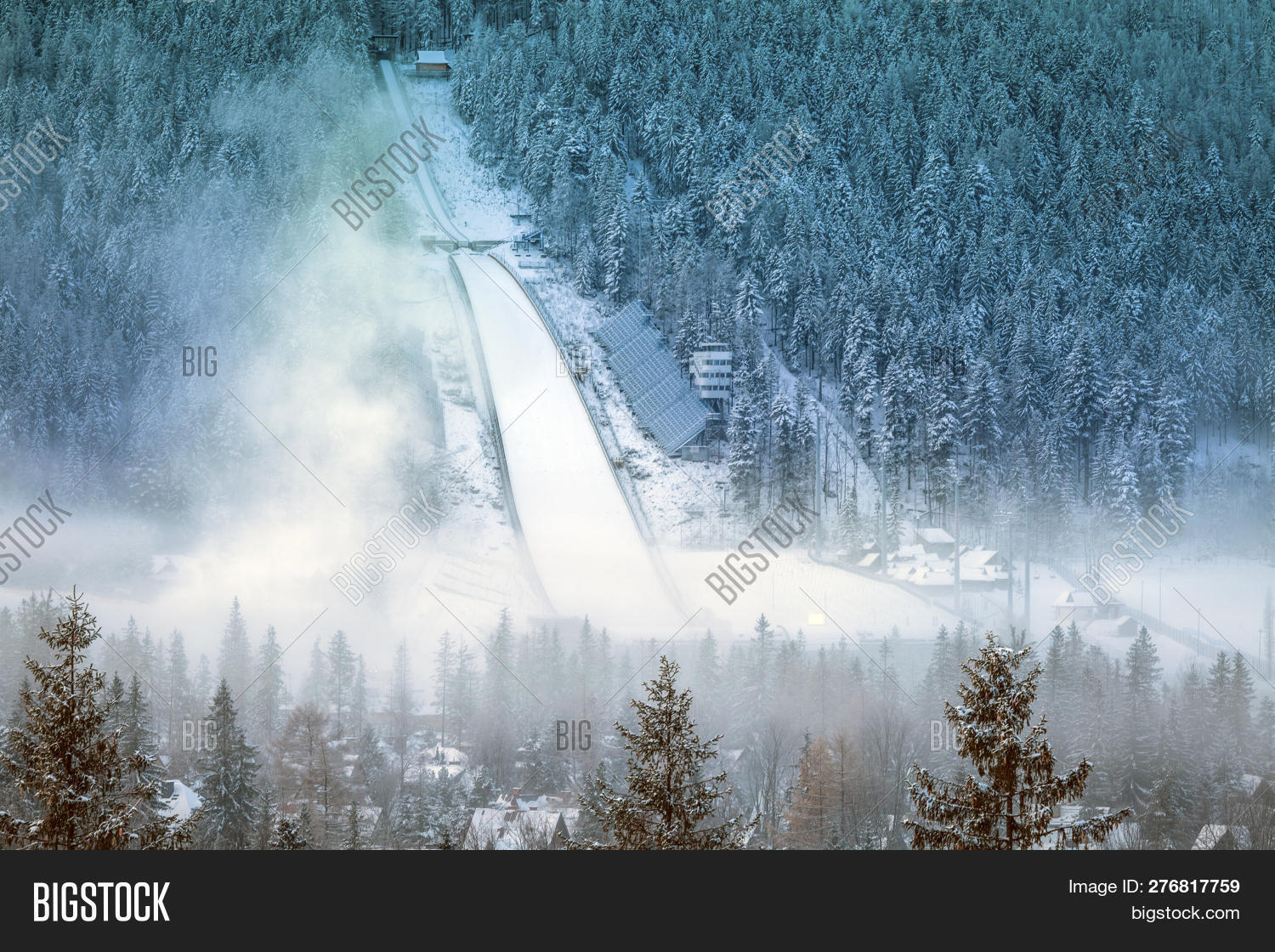 Ski Jump Zakopane. Image & Photo (Free Trial) Bigstock