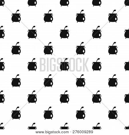 Boiled Cauldron Pattern Seamless Repeat Geometric For Any Web Design