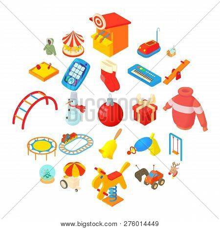 Wean Icons Set. Cartoon Set Of 25 Wean Icons For Web Isolated On White Background