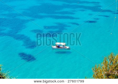 Ibiza Cala de Sant Vicent caleta de san vicente spiaggia turchese acqua