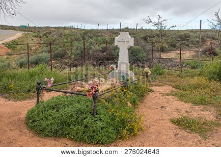 Cederberg, South Africa, August 27, 2018: The Englismans Grave Near The Junction Between Road R364 A