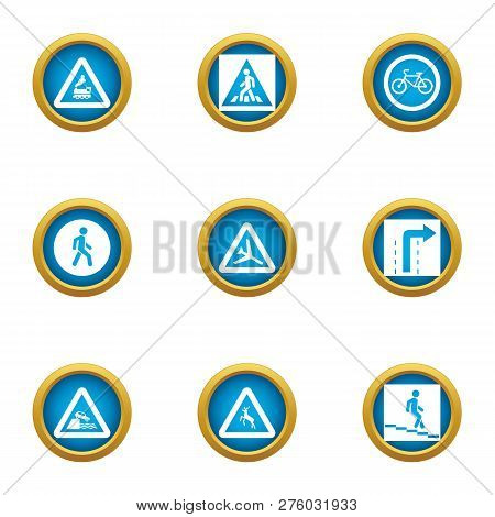 Sectoring Icons Set. Flat Set Of 9 Sectoring Icons For Web Isolated On White Background