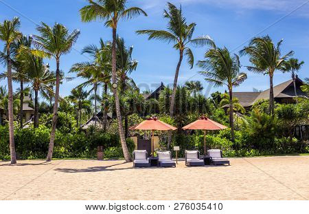 Paradise Geger Beach On Bali Island In Indonesia