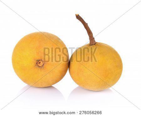 Sentul Fruit On White Background.sentul Fruit Hight Vitamin.