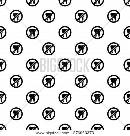 No Tooth Icon. Simple Illustration Of No Tooth Icon For Web