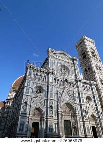 Europe, Italy,tuscany, Florence,сathedral Of Santa 
Maria Del Fiore The Most Famous Building Of The 