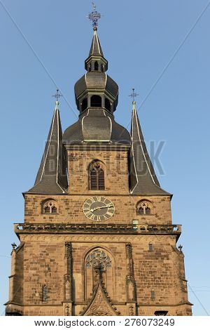 Famous Sankt Wendelin Church In Sankt Wendel, Germany