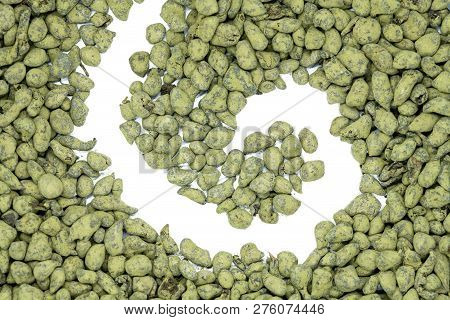 Ginseng Oolong Tea, Close Up. Chinese Oolong Tea Drink Rolled In Ginseng Powder Used For Weight Loss