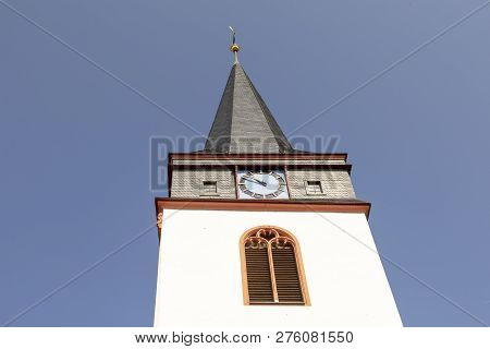Old Church In Woellstein From 1542