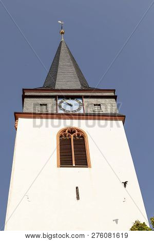 Old Church In Woellstein From 1542
