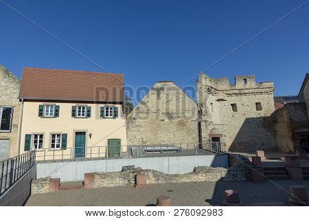 Kaiserpfalz In Ingelheim, Germany
