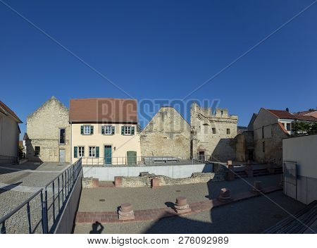 Kaiserpfalz In Ingelheim, Germany