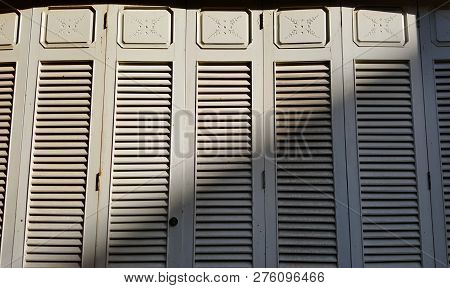 Wooden Door Vintage And Blackground Photo Stock