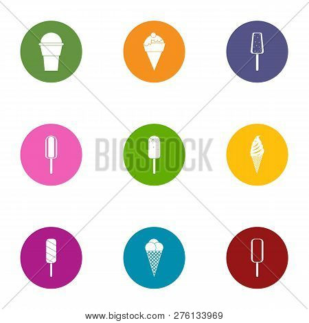 Frostbitten Icons Set. Flat Set Of 9 Frostbitten Icons For Web Isolated On White Background