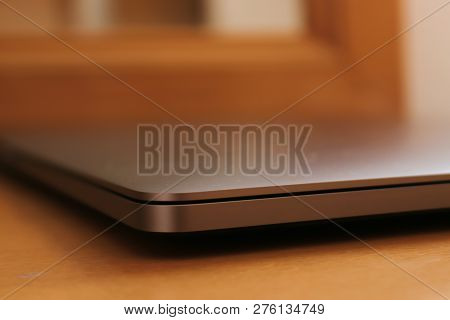 Picture Of A Laptop Taken From The Front