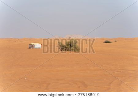 Sharjah Desert Area, One Of The Most Visited Places For Off-roading By Off Roaders, Big Red To Pink