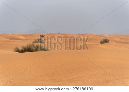 Sharjah Desert Area, One Of The Most Visited Places For Off-roading By Off Roaders, Big Red To Pink